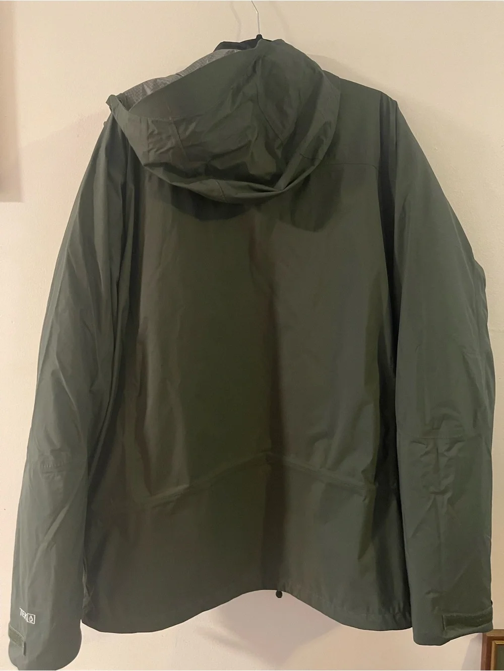 L.L. Bean Men's Hooded Olive Jacket